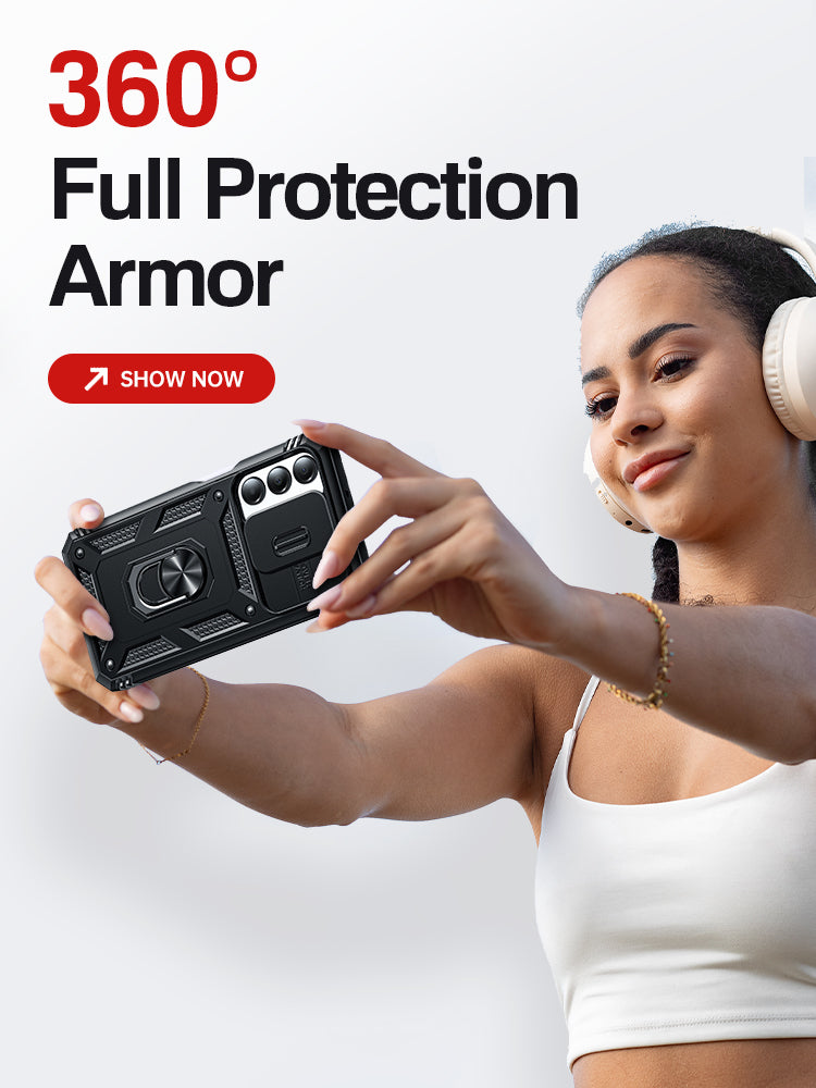 Full Body+Stand+Lens Cover