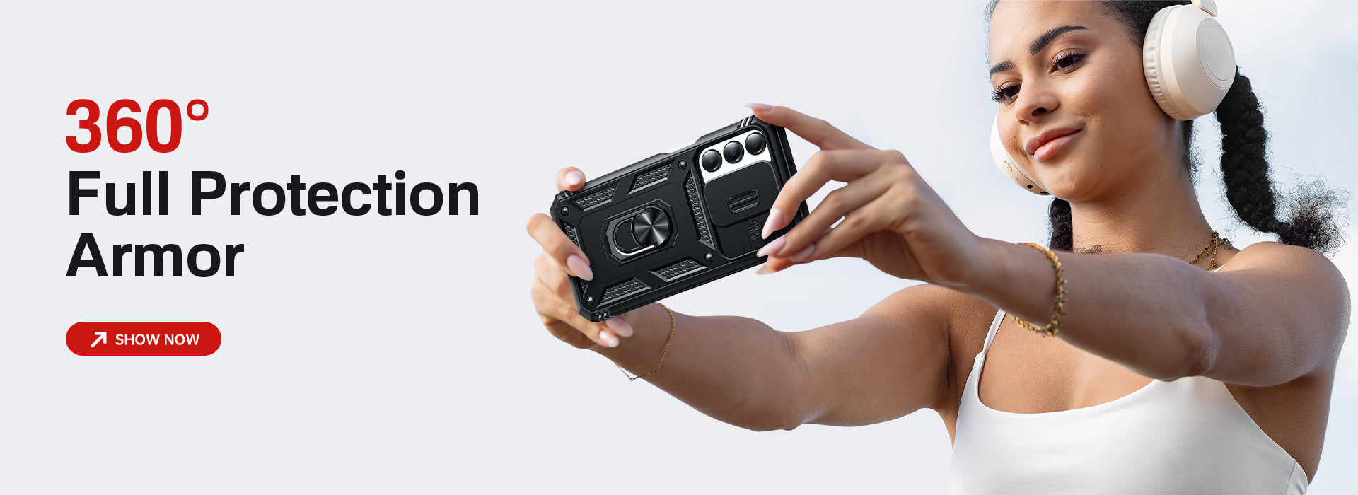 Full Body+Stand+Lens Cover