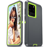 LeYi for SAM-S20-Ultra Case, SAM S20 Ultra Case 3 in 1 Rugged Shockproof Android Cover Funda S20Ultra