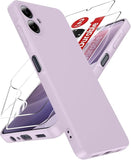 LeYi for Samsung Galaxy A06 Case, Galaxy A06 with Soft Liquid Silicone Shockproof, Slim & Anti-Scratch Phone Case for Samsung A06
