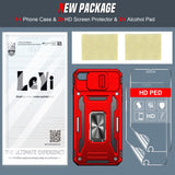 LeYi Compatible for iphone 6/7/8 Plus Phone Case: iphone 6/7/8 Plus Case with Screen Protector 2 PCS, Heavy Duty Protection para 6/7/8 Plus Case