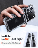 LeYi for iPhone-17-Pro Wallet Case: Card Holder Cover Funda para Military Grade Heavy Duty Protective Women Phone17 Pro case