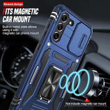 LeYi Compatible for Samsung Galaxy S21 FE Phone Case: Samsung S21 FE Case with Screen Protector 1 PCS, Heavy Duty Protection para S21 FE Case