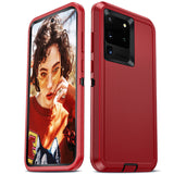 LeYi for SAM-S20-Ultra Case, SAM S20 Ultra Case 3 in 1 Rugged Shockproof Android Cover Funda S20Ultra