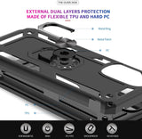 LeYi for Motorola Moto G Stylus 5G 2022 Case, Motorola G Stylus 5G 2022 Phone Case with Glass Screen Protector Replacement, Military-Grade Shockproof Magnetic Ring Stand Cell Android Case Cover