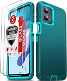 LeYi for Moto-G-5G-2023 Case with Screen Protector X2, Moto G 5G 2023 Case 3 in 1 Rugged Shockproof Android Cover Funda para Moto G2023