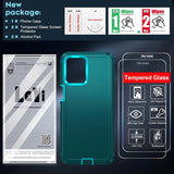 LeYi for Moto-G-5G-2023 Case with Screen Protector X2, Moto G 5G 2023 Case 3 in 1 Rugged Shockproof Android Cover Funda para Moto G2023