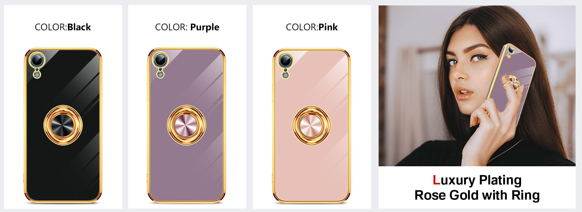 Luxury Gold Trim+Stand