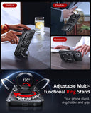 LeYi for Samsung Galaxy-A15 5G Case: with Glass Screen Protector, [Fit Magsafe] 16FT Heavy Duty Shockproof Protection Rugged Android Smart Phone Case with Invisible Ring Stand Samsung 15A 5G