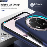 LeYi for Honor Magic7 Lite-5G Case with Lens Protector, Shockproof Heavy Duty Protective Slim Fit Honor Magic7 Lite 5G Cell Phone Case Cover with Rotatable Ring Holder Magnetic Kickstand for Women
