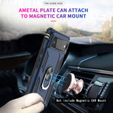 LeYi for Google Pixel 6 Phone Case, Military-Grade Shockproof Magnetic Ring Stand Cell Android Case Cover