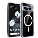 LeYi for Google Pixel-7-Pro Case: Google Pixel 7 Pro Phone Case [Magnet Fit] with [2 Packs] Screen Protector, Raised Camera Guard Slim Matte Translucent Smooth Soft-Touch Funda para Pixel 7 Pro