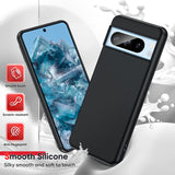 LeYi for Google Pixel 8 Pro Cases, Pixel 8 Pro Cover, Soft Silicone Ultra Slim Shockproof Cover with Anti-Scratch Microfiber Lining Pixel 8 Pro Phone Case