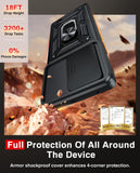 LeYi for Motorola Edge-Plus-2023-Case: Moto-Edge-Plus-2023-Case with Slide Camera Cover and Screen Protector, Heavy Duty Armor Cell Mobile Phone Cover
