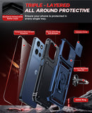 LeYi for Motorola-Moto G 5G 2025/2026/G Play 2026 Case: with Slide Camera Cover and Screen Protector, [Military-Grade] Cellphone Case Cover with Magnetic Ring Kickstand for Moto G 5G 2025/2026/G Play 2026