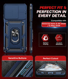 LeYi for Motorola-Moto G 5G 2025/2026/G Play 2026 Case: with Slide Camera Cover and Screen Protector, [Military-Grade] Cellphone Case Cover with Magnetic Ring Kickstand for Moto G 5G 2025/2026/G Play 2026