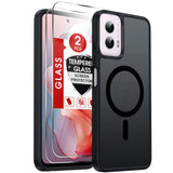 LeYi for Moto G Power 5G 2024-Case: Moto G Power 5G 2024 Case [Compatible with MagSafe] with Fast Magnetic Integrated Structure Funda para Moto G Power 5G 2024
