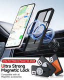 LeYi for Moto G Power 5G 2024-Case: Moto G Power 5G 2024 Case [Compatible with MagSafe] with Fast Magnetic Integrated Structure Funda para Moto G Power 5G 2024