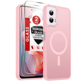 LeYi for Moto G Power 5G 2024-Case: Moto G Power 5G 2024 Case [Compatible with MagSafe] with Fast Magnetic Integrated Structure Funda para Moto G Power 5G 2024