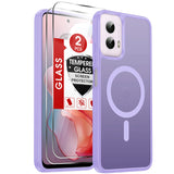 LeYi for Moto G Power 5G 2024-Case: Moto G Power 5G 2024 Case [Compatible with MagSafe] with Fast Magnetic Integrated Structure Funda para Moto G Power 5G 2024