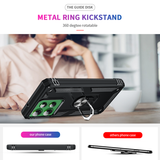 LeYi for Motorola Moto G Power 2025 Case, Motorola G Power 2025 Phone Case with Glass Screen Protector Replacement, Military-Grade Shockproof Magnetic Ring Stand Cell Android Case Cover