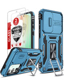 LeYi for Samsung Galaxy S25-FE Case: 2 Packs Screen Protector, Samsung Galaxy S25 FE Phone Case Camera Cover, Military-Grade S25FE Protection