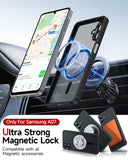 LeYi for Samsung A07 Case: A07 Phone Case [Magnet Fit] with Screen Protector & Raised Camera Guard, Frosted Translucent Soft-Touch Skin & Full Body Protection for Samsung Galaxy A07 Case