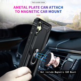 LeYi for Samsung Galaxy A05 Phone Case, Samsung A05 Phone Case with Glass Screen Protector Replacement, Military-Grade Shockproof Magnetic Ring Stand Cell Android Case Cover