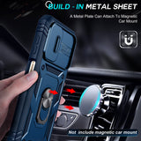 LeYi for Samsung Galaxy A13 4G Phone Case: Samsung A13 4G Case with 2 Tempered Glass Screen Protector, Slide Camera Cover, Ring Stand Holder, Heavy Duty Shockproof para A 13 4G Cover for Women Girl