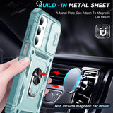 LeYi for Samsung Galaxy A16 4G/5G Phone Case: Samsung Galaxy A16 Case with 2 Tempered Glass Screen Pro Maxtector, Slide Camera Cover, Ring Stand Holder, Heavy Duty Shockproof para Samsung Galaxy A16 Cover for Women Girl