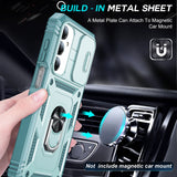 LeYi for Samsung Galaxy A17 4G/5G Phone Case: Samsung Galaxy A17 Case with 2 Tempered Glass Screen Pro Maxtector, Slide Camera Cover, Ring Stand Holder, Heavy Duty Shockproof para Samsung Galaxy A17 Cover for Women Girl