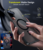 LeYi for Samsung Galaxy A17 5G Cases with Screen Protector + Camera Cover:[ MagSafe Compatible] Magnetic Military Grade Protective Slim Phone Case for Samsung A17