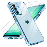 LeYi for Samsung Galaxy A26 5G Case: with Tempered Glass Screen Protector [2 Pcs]+ Full Camera Lens Protection