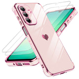 LeYi for Samsung Galaxy A26 5G Case: with Tempered Glass Screen Protector [2 Pcs]+ Full Camera Lens Protection