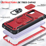 LeYi for Samsung Galaxy A32 5G Phone Case: Samsung Galaxy A32 Case with 2 Tempered Glass Screen Pro Maxtector, Slide Camera Cover, Ring Stand Holder, Heavy Duty Shockproof para Samsung Galaxy A32 Cover for Women Girl
