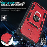 LeYi for Samsung Galaxy A32 5G Phone Case: Samsung Galaxy A32 Case with 2 Tempered Glass Screen Pro Maxtector, Slide Camera Cover, Ring Stand Holder, Heavy Duty Shockproof para Samsung Galaxy A32 Cover for Women Girl