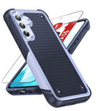 LeYi for Galaxy A54-5G Phone Case, with Screen Protector for Women, Dual Layer Protective Hard PC Back & Soft Bumper Resilient Shock Absorb Case for Samsung A54 Case
