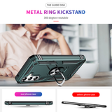 LeYi for Samsung Galaxy A54 5G Phone Case: with Slide Camera Cover and Screen Protector, [Military-Grade] Cellphone Case Cover with Magnetic Ring Kickstand for Samsung A 54