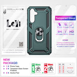 LeYi for Samsung Galaxy A54 5G Phone Case: with Slide Camera Cover and Screen Protector, [Military-Grade] Cellphone Case Cover with Magnetic Ring Kickstand for Samsung A 54