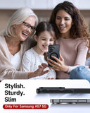 LeYi for Samsung A57 Case: A57 Phone Case [Magnet Fit] with Screen Protector & Raised Camera Guard, Frosted Translucent Soft-Touch Skin & Full Body Protection for Samsung Galaxy A57 5G Case