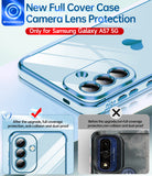 LeYi for Samsung Galaxy A57 5G Case: with Tempered Glass Screen Protector [2 Pcs]+ Full Camera Lens Protection