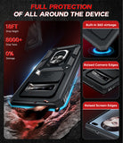LeYi for Samsung Galaxy S10 Plus-5G Case: with Slide Camera Cover, [Military-Grade] Cellphone Case Cover with Magnetic Ring Kickstand for Samsung Galaxy S10 Plus 5G