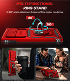 LeYi for Samsung Galaxy S10 Plus-5G Case: with Slide Camera Cover, [Military-Grade] Cellphone Case Cover with Magnetic Ring Kickstand for Samsung Galaxy S10 Plus 5G