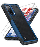 LeYi for Galaxy S20-FE-5G Phone Case, with Screen Protector for Women, Dual Layer Protective Hard PC Back & Soft Bumper Resilient Shock Absorb Case for Samsung S20 FE Case