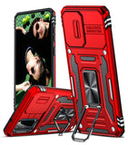LeYi for Samsung Galaxy S20 Phone Case, with Camera Lens Cover Slider, Ring Stand Holder Military Grade Protective Shockproof Armour Cover for Samsung S20