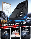LeYi for S21 Phone case: Samsung S21 Case [MagSafe Fit] & Camera Bump Protection, Slim Frosted Translucent Soft-Touch para Samsung Galaxy S21 Case, Black