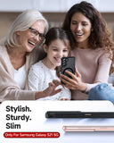 LeYi for S21 Phone case: Samsung S21 Case [MagSafe Fit] & Camera Bump Protection, Slim Frosted Translucent Soft-Touch para Samsung Galaxy S21 Case, Black