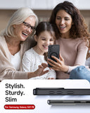 LeYi for Samsung Galaxy S21-FE Case: Samsung S21 FE Phone Case [Magnet Fit] with [1 Packs] Screen Protector, Raised Camera Guard Slim Matte Translucent Smooth Soft-Touch Funda para S21 FE