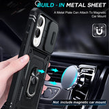 LeYi for Samsung Galaxy S25-Edge Case: [2 Packs] Screen Protector, Slide Camera Cover, Military-Grade Heavy Duty Protection
