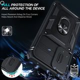 LeYi for Samsung Galaxy S25-Edge Case: [2 Packs] Screen Protector, Slide Camera Cover, Military-Grade Heavy Duty Protection